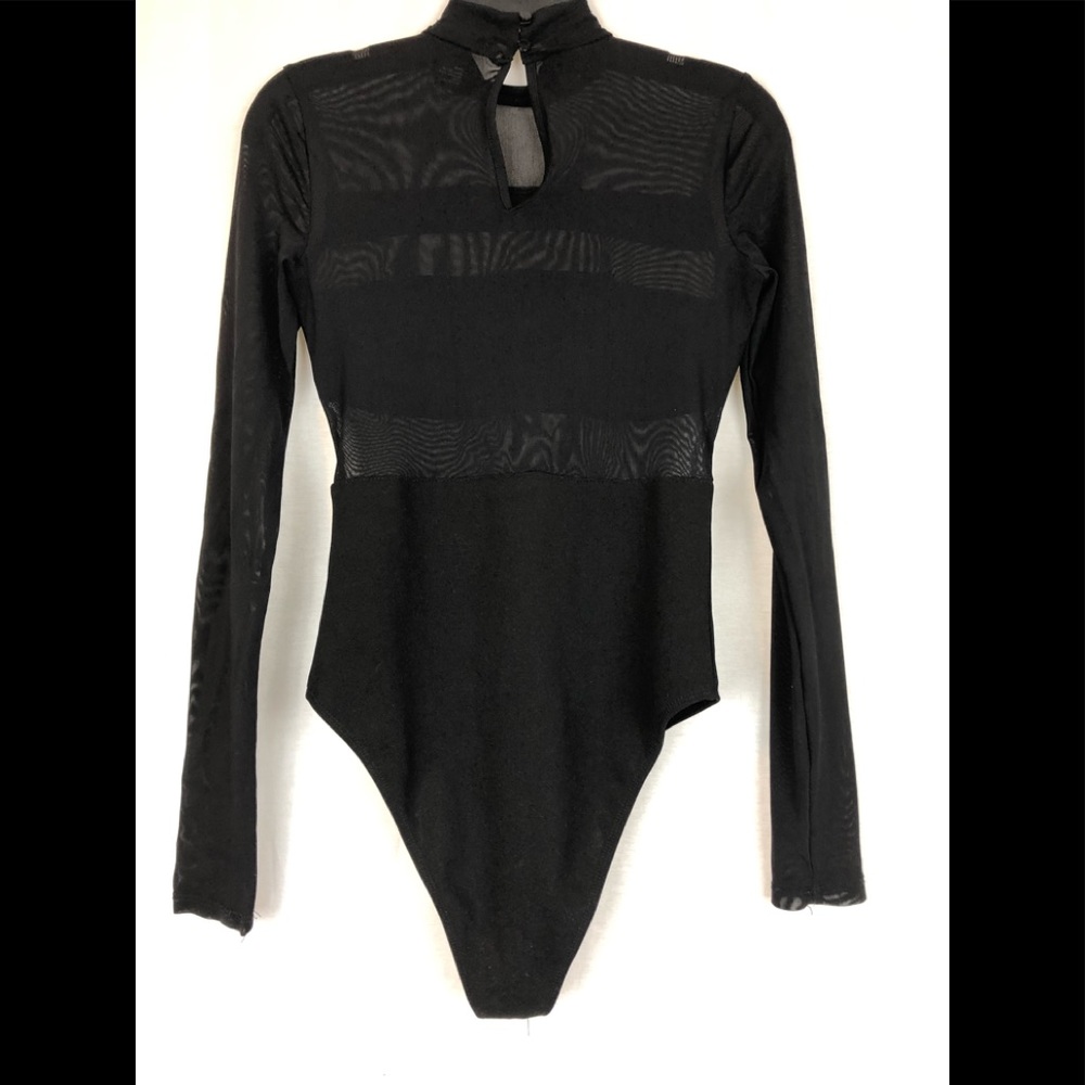 Black Mesh Body Suit🖤